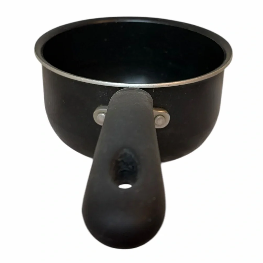 T-fal Black Nonstick Saucepan | Small Sauce Pot with Handle | Cookware